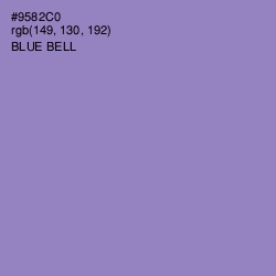 #9582C0 - Blue Bell Color Image